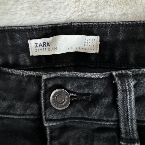 Zara Z1975 black skinny denim jeans - Picture 6 of 9